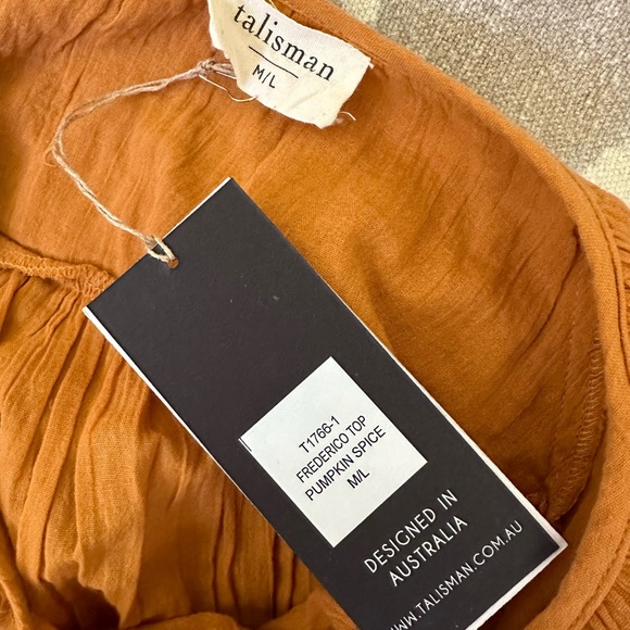 NWT Talisman Hand-Made Frederick Top - Picture 3 of 4